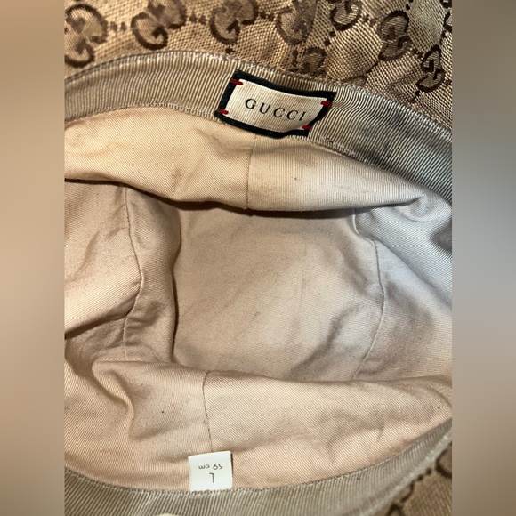 GG CANVAS BUCKET HAT - Picture 4 of 4